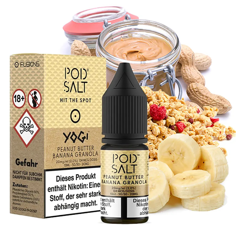 Pod Salt Peanut Butter Banana Granola