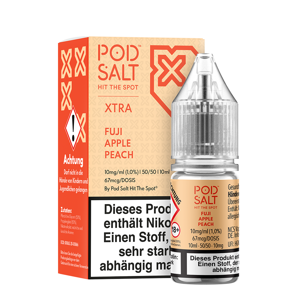 Pod Salt Fuji Apple Peach