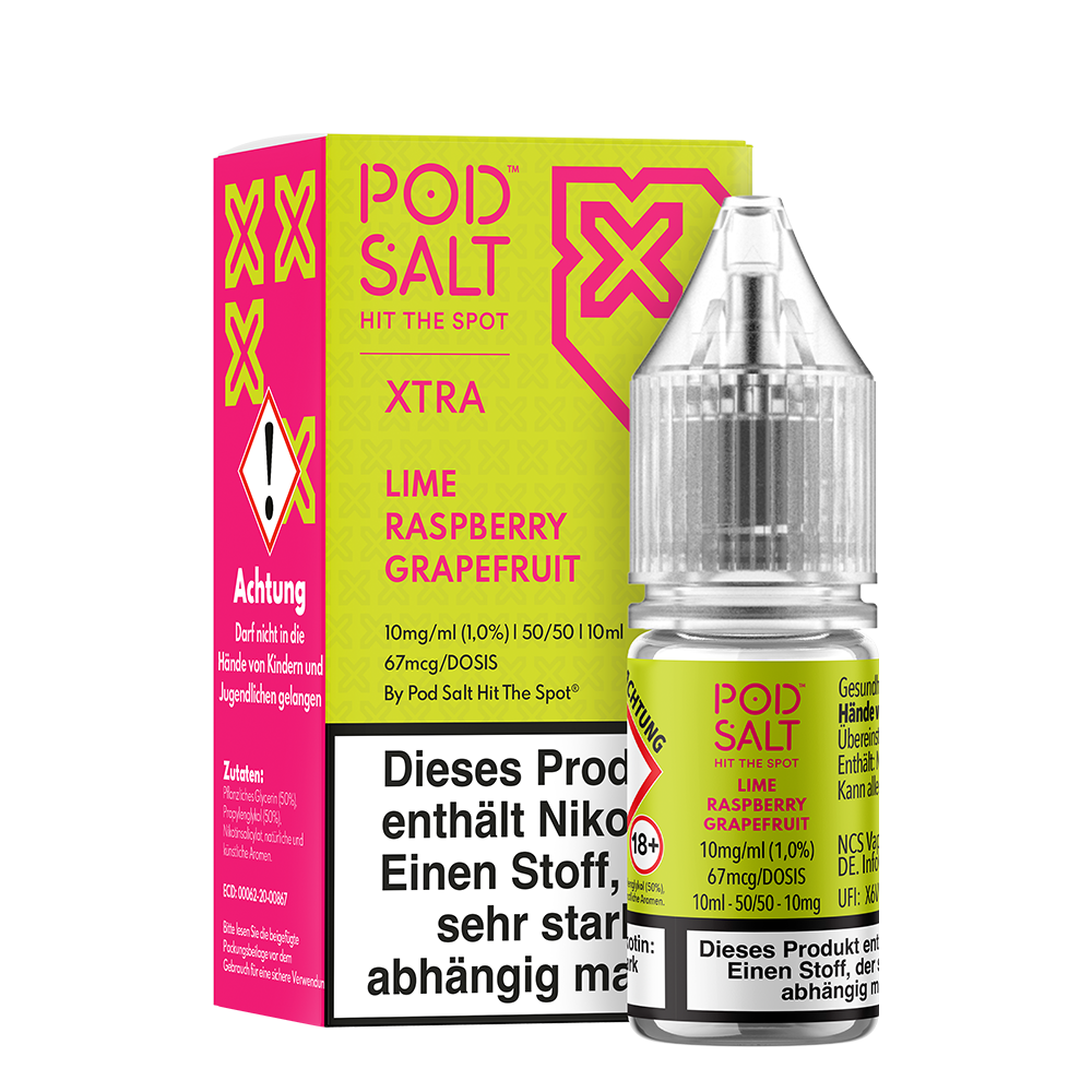 Pod Salt Lime Raspberry Grapefruit