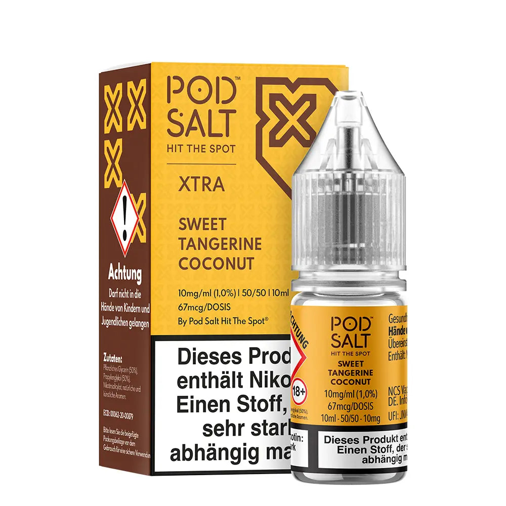 Pod Salt Sweet tangerine Coconut