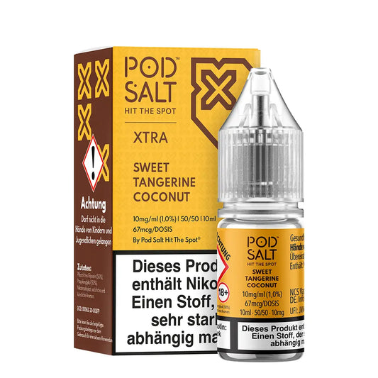 Pod Salt Sweet tangerine Coconut