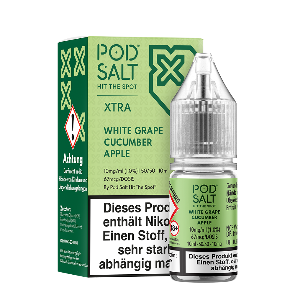 Pod Salt White Grape Cucumber Apple