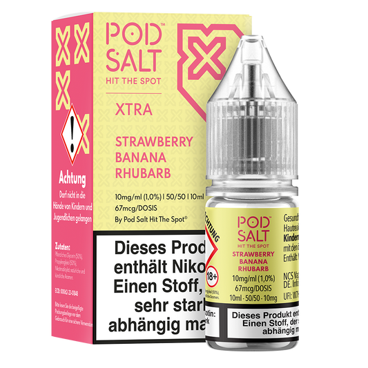 Pod Salt Strawberry Banana Rhubarb
