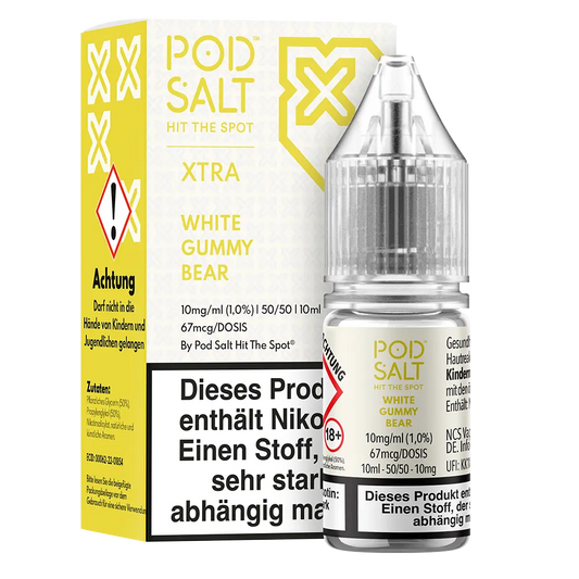 Pod Salt White Gummy Bear