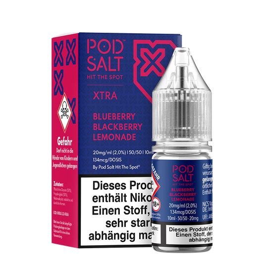 Pod Salt Blueberry Blackberry Lemonade