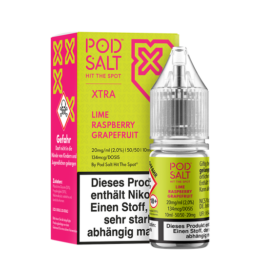 Pod Salt Lime Raspberry Grapefruit