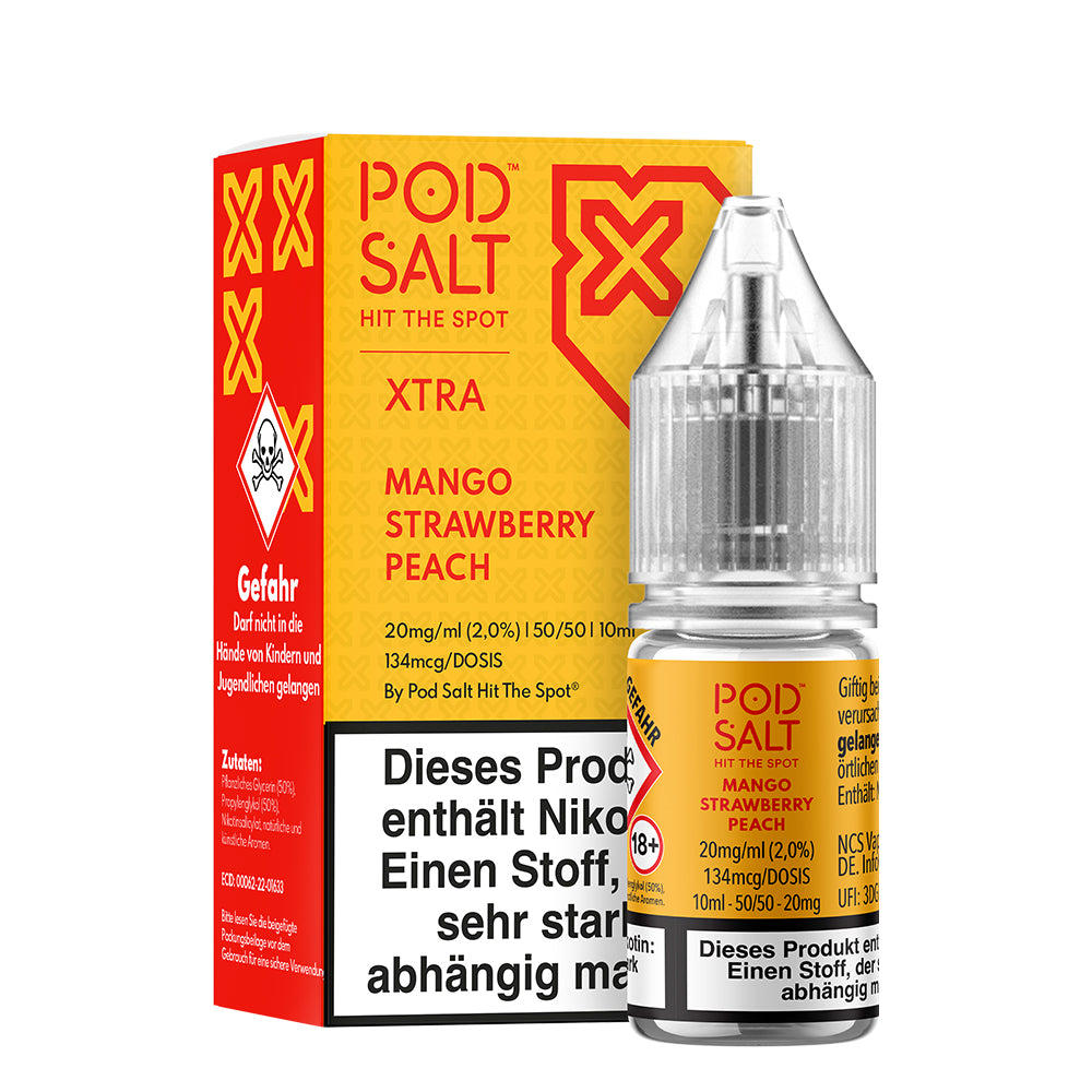 Pod Salt Mango Strawberry Peach