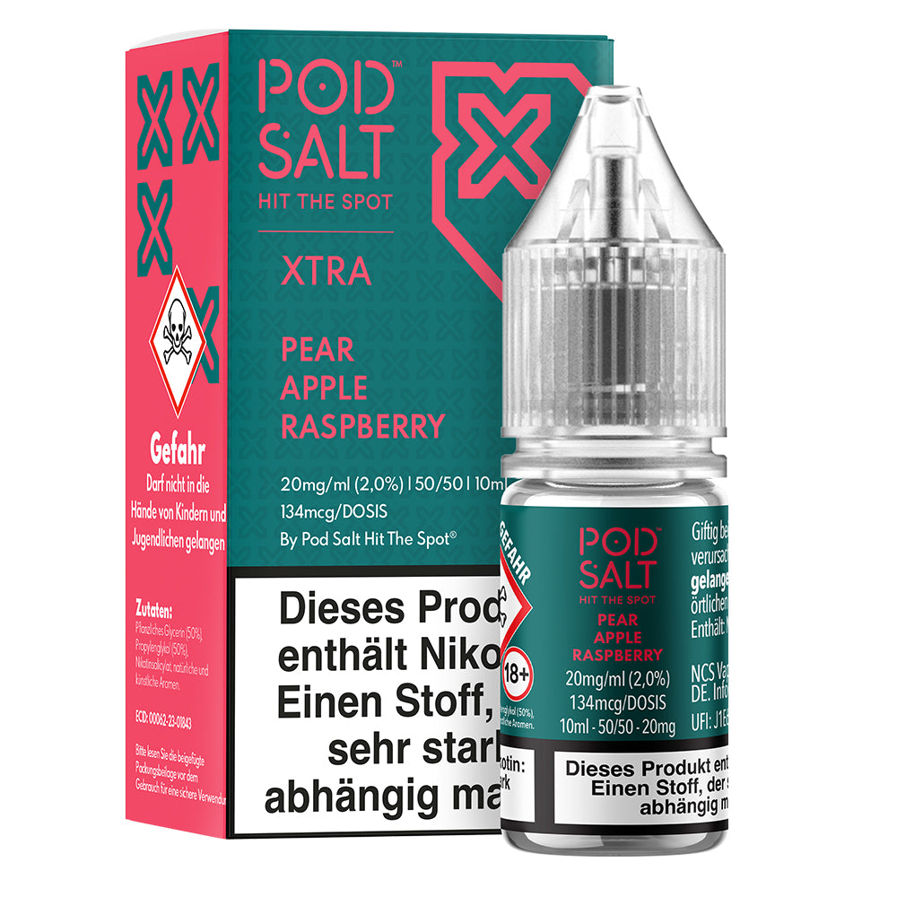 Pod Salt Pear Apple Raspberry