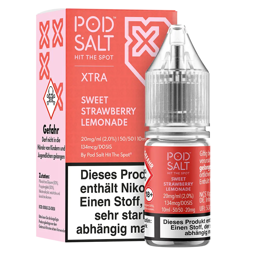 Pod Salt Sweet Strawberry Lemonade