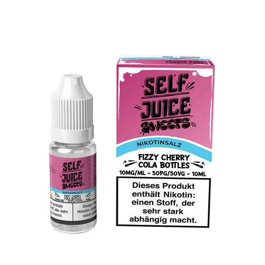 Self Juice Sweets - Fizzy Cherry Cola Bottles