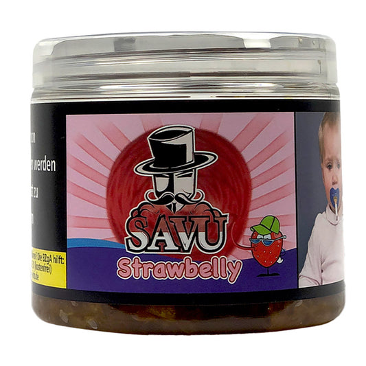 SAVU Strawbelly 200g Shisha Tabak