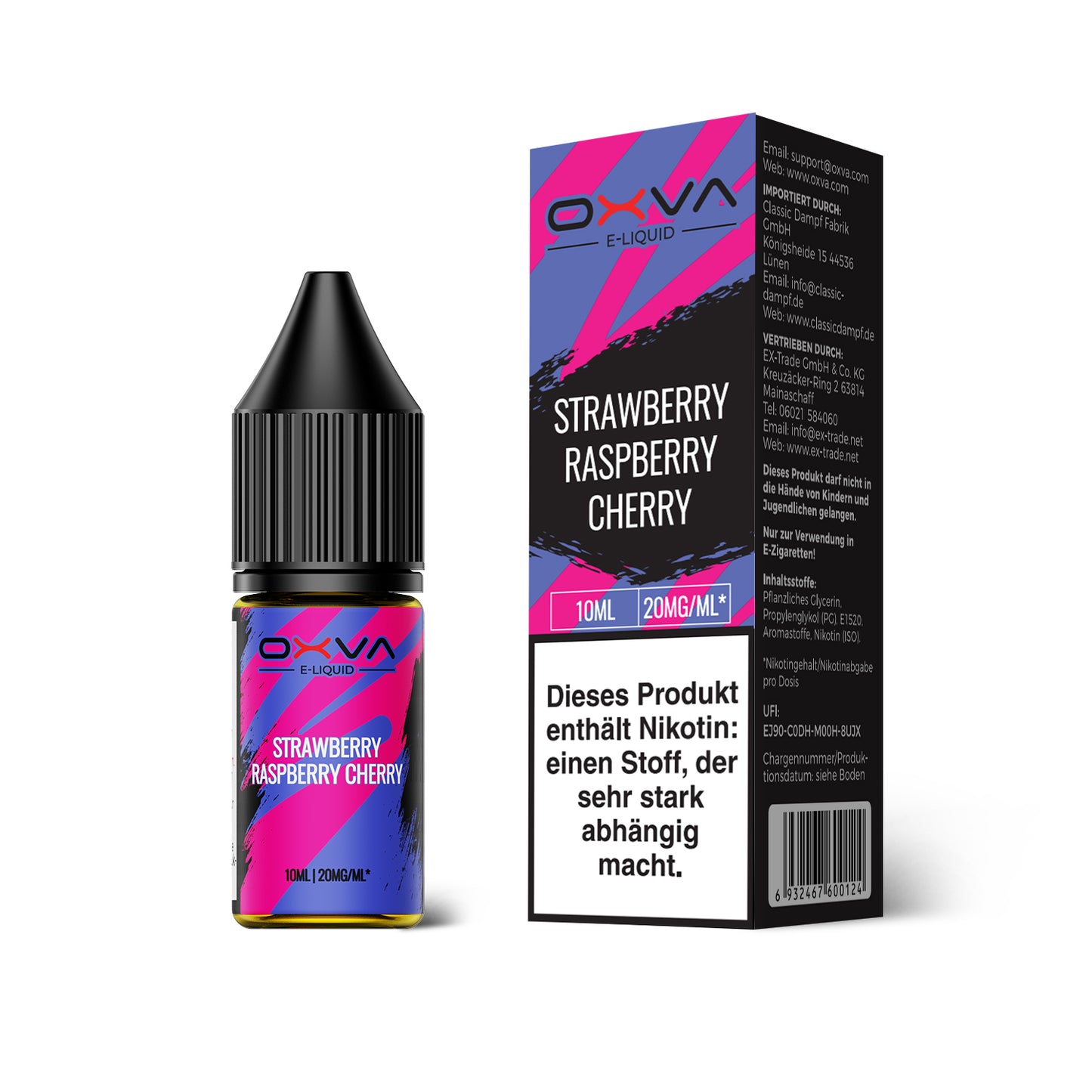 OXVA Strawberry Raspberry Cherry