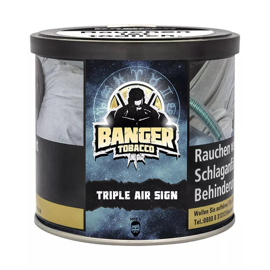 Banger Tobacco Triple air Sign 200g Shisha Tabak