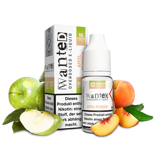 Wanted Apfel Pfirsich
