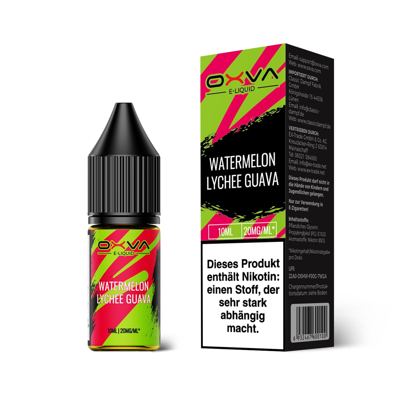 OXVA Watermelon Lychee Guava