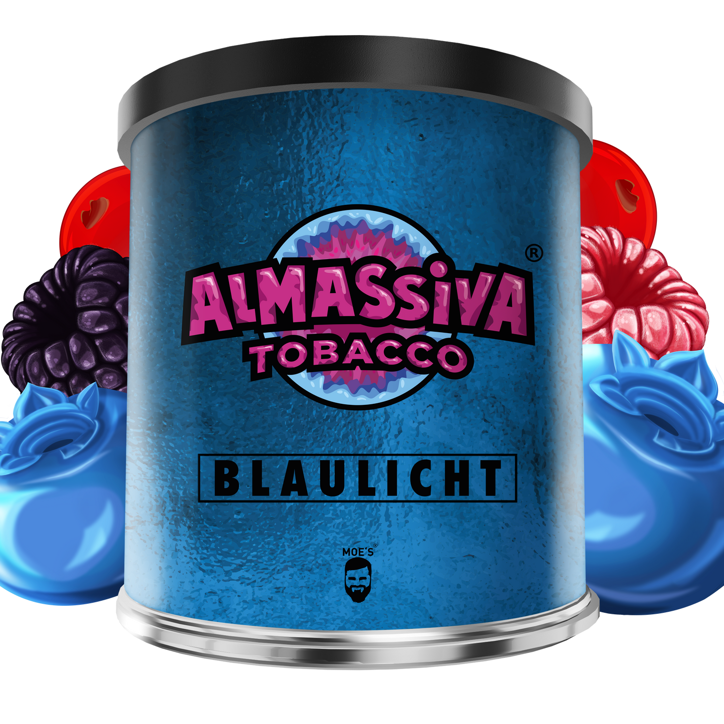 Al Massiva Blaulicht 200g Shisha Tabak