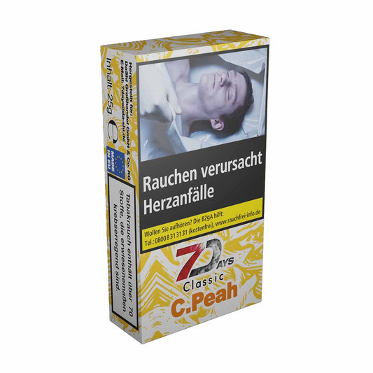7 Days Classic C.Peah 25g Shisha Tabak
