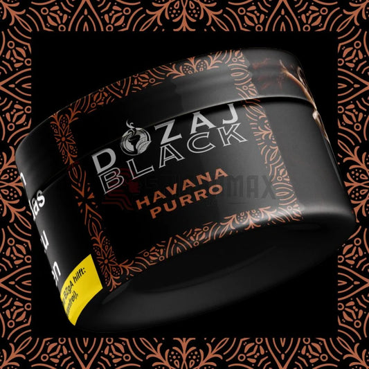 Dozaj Black-Havana Purro  Shisha Tabak