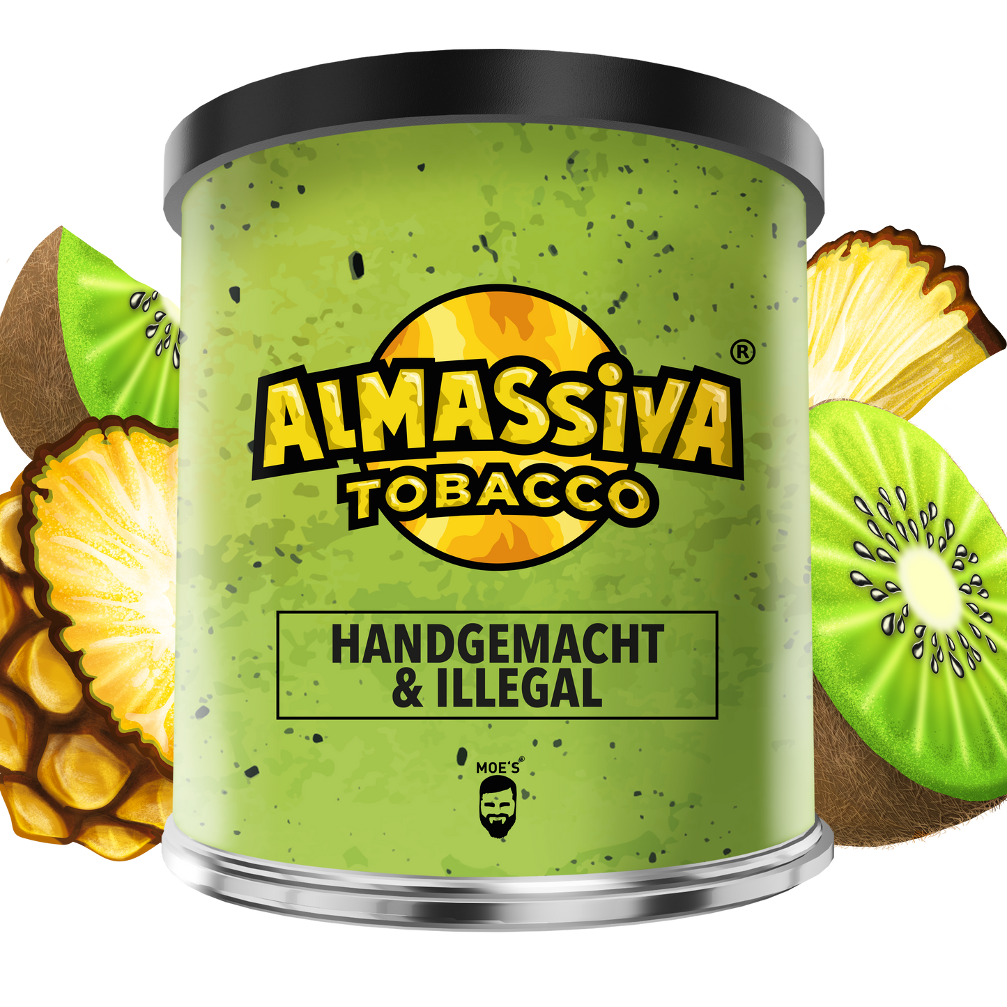 Al Massiva Hangemacht & Illegal 200g Shisha Tabak