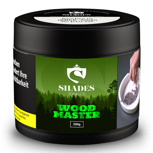 Shades Wood Master 200g Shisha Tabak